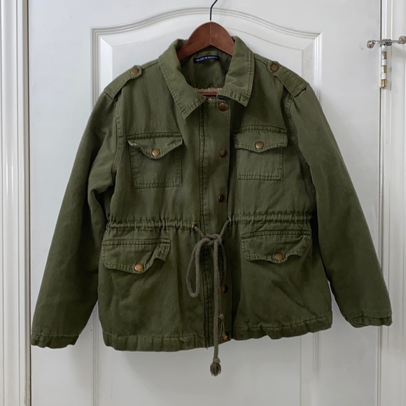 Brandy Melville Doris Jacket with Sherpa Lining - Picture 1 of 9